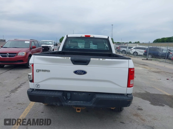 2017 Ford F-150 XL with VIN 1FTMF1EP2HKD58714, listed as a IAAI auction lot 42348983 with 80,468 mi miles and . Bid and sale history available at DreamBid. Image 16.