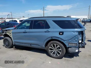 2025 Ford Explorer ST-Line with VIN 1FMUK8KH4SGA67803, listed as a IAAI auction lot 41844114 with 2,044 mi miles. Bid and sale history available at carsss.com. Image 15.
