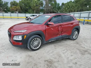 2020 Hyundai Kona SEL with VIN KM8K22AA6LU408775, listed as a Copart auction lot 50141055 with 22,278 mi miles and Non Repairable. Bid and sale history available at carsss.com. Image 1.