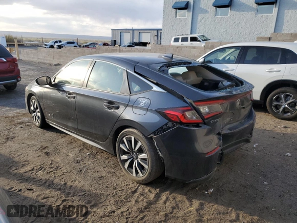 2022 Honda Civic EX-L z VIN 19XFL1H74NE019660, wystawiony jako Copart lot #50934285 z przebiegiem 24 786 mil mil oraz Szkoda całkowita • Salvage title. Historia ofert i sprzedaży dostępna na DreamBid. Obrazek 2.