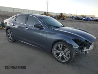 2011 Infiniti M with VIN JN1BY1APXBM321805, listed as a Copart auction lot 72192084 with Not Provided miles and Salvage Title. Bid and sale history available at DreamBid. Image 4.