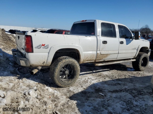 2007 Chevrolet Silverado 2500HD Classic LT3 with VIN 1GCHK23D17F158247, listed as a Copart auction lot 41485335 with 171,109 mi miles and Salvage Title. Bid and sale history available at carsss.com. Image 3.