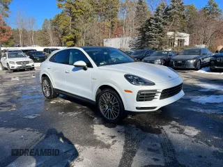 2020 Porsche Cayenne E-Hybrid Hybrid with VIN WP1BE2AY4LDA55119, listed as a Copart auction lot 43022085 with 78,428 mi miles and Clean title. Bid and sale history available at DreamBid. Image 1.