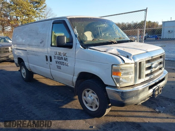 2008 Ford Econoline Cargo Commercial with VIN 1FTSE34L68DA94003, listed as a IAAI auction lot 41325916 with 217,837 mi miles and . Bid and sale history available at DreamBid. Image 1.