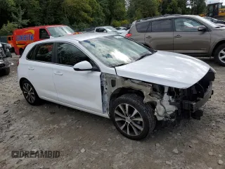 2018 Hyundai Elantra GT with VIN KMHH35LE1JU032623, listed as a Copart auction lot 72744674 with 86,702 mi miles and Salvage Title. Bid and sale history available at carsss.com. Image 4.