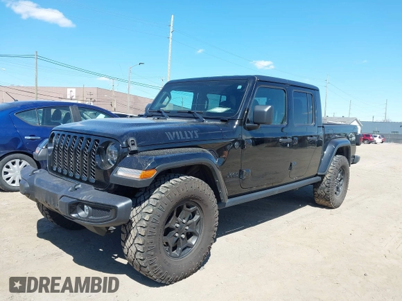 2022 Jeep Gladiator Texas Trail with VIN 1C6HJTAG2NL120506, listed as a IAAI auction lot 42048215 with 65,048 mi miles. Bid and sale history available at carsss.com. Image 18.