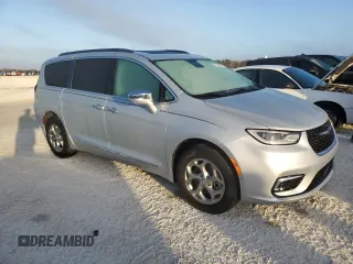 2022 Chrysler Pacifica Limited with VIN 2C4RC3GG4NR175206, listed as a Copart auction lot 77249974 with Not provided miles and Salvage title. Bid and sale history available at DreamBid. Image 4.