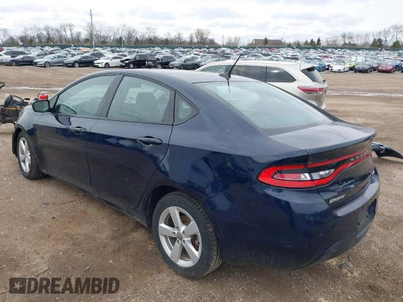 2016 Dodge Dart SXT with VIN 1C3CDFBB6GD531102, listed as a IAAI auction lot 41959377 with 93,802 mi miles and . Bid and sale history available at carsss.com. Image 3.