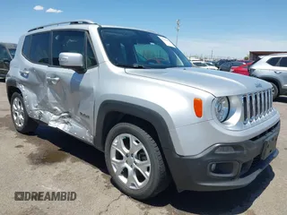 2018 Jeep Renegade Limited z VIN ZACCJADB9JPH64484, wystawiony jako IAAI lot #42141402 z przebiegiem 69 394 mil mil oraz . Historia ofert i sprzedaży dostępna na DreamBid. Obrazek 1.