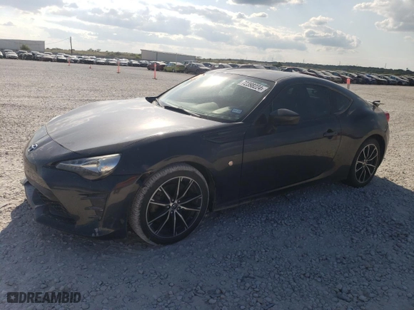 2017 Toyota 86 with VIN JF1ZNAA15H8702341, listed as a Copart auction lot 72398224 with 133,711 mi miles and Salvage Title. Bid and sale history available at carsss.com. Image 1.
