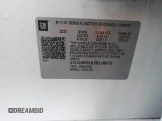 2018 Chevrolet Impala LT with VIN 2G1105S3XJ9146978, listed as a Copart auction lot 50801385 with 97,832 mi miles and Salvage Title. Bid and sale history available at DreamBid. Image 13.