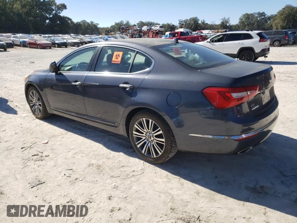 2014 Kia Cadenza Premium with VIN KNALN4D71E5155905, listed as a Copart auction lot 87973725 with 113,421 mi miles and Clean Title. Bid and sale history available at carsss.com. Image 2.