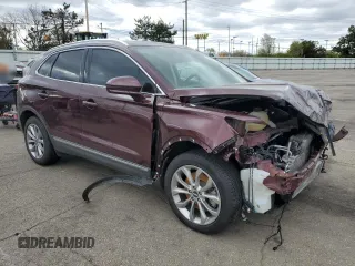 2018 Lincoln MKC Select with VIN 5LMCJ2D94JUL13697, listed as a Copart auction lot 52852685 with 38,395 mi miles and Salvage title. Bid and sale history available at DreamBid. Image 4.