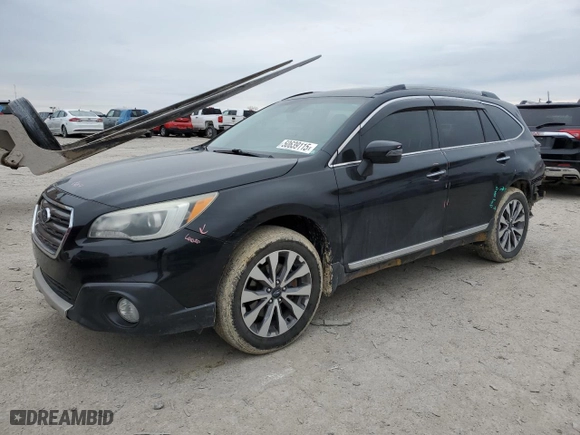 2017 Subaru Outback Touring with VIN 4S4BSATC6H3340077, listed as a Copart auction lot 50639115 with 141,671 mi miles and Salvage Title. Bid and sale history available at carsss.com. Image 1.