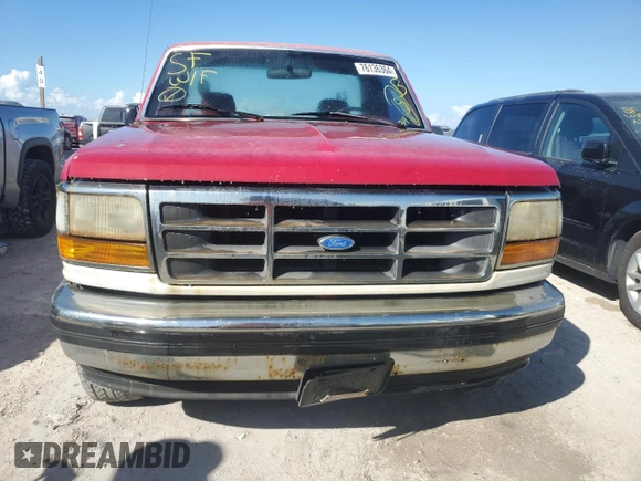 1994 Ford F-150 with VIN 1FTEF15N8RNB24452, listed as a Copart auction lot 76136364 with 138,419 mi miles and Non Repairable. Bid and sale history available at carsss.com. Image 5.