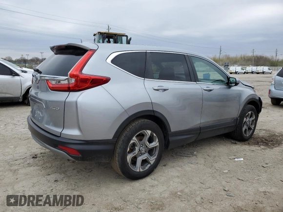 2019 Honda CR-V EX with VIN 5J6RW2H58KL021806, listed as a Copart auction lot 51842875 with 58,388 mi miles and Salvage Title. Bid and sale history available at DreamBid. Image 3.