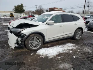 2022 Acura MDX Advance z VIN 5J8YE1H82NL040060, wystawiony jako Copart lot #44727765 z przebiegiem 33 419 mil mil oraz Szkoda całkowita • Salvage title. Historia ofert i sprzedaży dostępna na DreamBid. Obrazek 1.