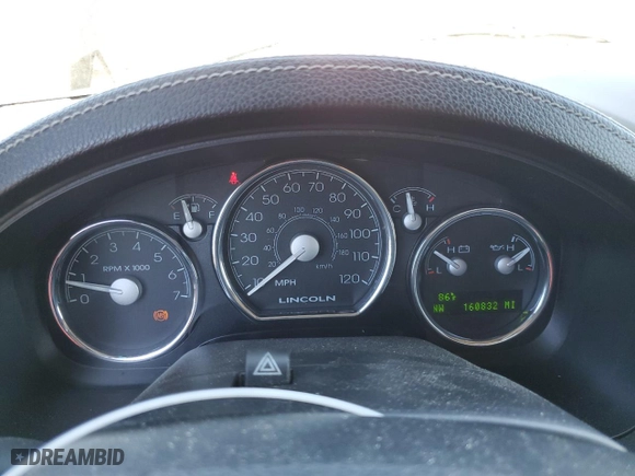 2006 Lincoln Mark LT with VIN 5LTPW16536FJ00313, listed as a Copart auction lot 47178545 with 160,832 mi miles and Salvage Title. Bid and sale history available at carsss.com. Image 9.