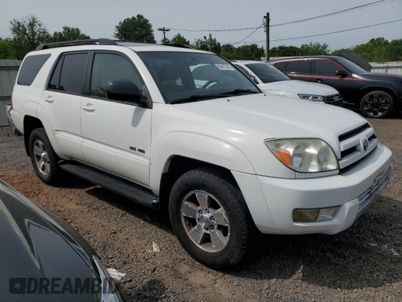 2004 Toyota 4Runner SR5 with VIN JTEBU14R248018353, listed as a Copart auction lot 58437885 with 236,735 mi miles and Clean title. Bid and sale history available at DreamBid. Image 4.