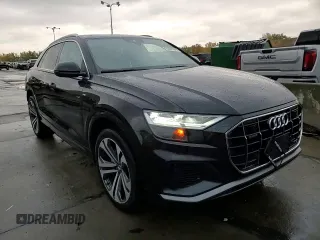 2020 Audi Q8 Premium Plus z VIN WA1EVAF1XLD004366, wystawiony jako Copart lot #75661534 z przebiegiem 52 301 mil mil oraz Szkoda całkowita • Salvage title. Historia ofert i sprzedaży dostępna na DreamBid. Obrazek 15.