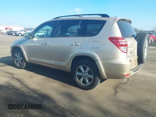 2010 Toyota RAV4 Ltd with VIN JTMDF4DV1A5020971, listed as a IAAI auction lot 41336888 with 214,838 mi miles. Bid and sale history available at carsss.com. Image 3.