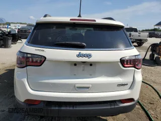 2021 Jeep Compass Altitude with VIN 3C4NJCBB7MT510177, listed as a Copart auction lot 55728605 with 62,197 mi miles and Non repairable. Bid and sale history available at DreamBid. Image 6.