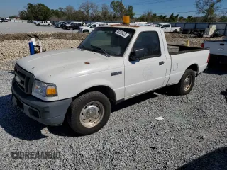 2007 Ford Ranger XL with VIN 1FTYR10UX7PA10070, listed as a Copart auction lot 48195475 with 0 mi miles and Salvage Title. Bid and sale history available at carsss.com. Image 1.