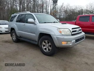 2004 Toyota 4Runner SR5 with VIN JTEBU14RX40052281, listed as a IAAI auction lot 41948565 with 227,687 mi miles and . Bid and sale history available at DreamBid. Image 1.