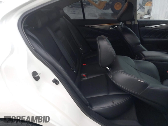 2015 Infiniti Q50 Premium with VIN JN1BV7AR1FM393866, listed as a IAAI auction lot 41807059 with 79,300 mi miles. Bid and sale history available at carsss.com. Image 8.