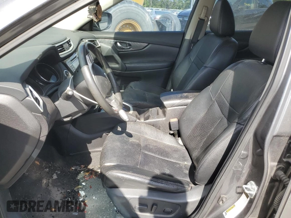 2016 Nissan Rogue SL with VIN 5N1AT2MT8GC754358, listed as a Copart auction lot 53604635 with 153,405 mi miles and Salvage Title. Bid and sale history available at carsss.com. Image 7.