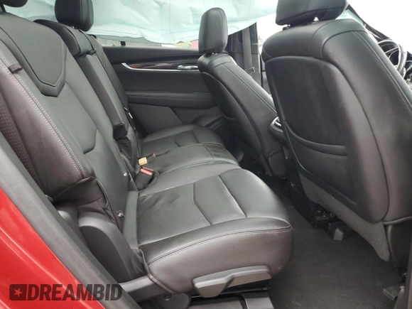 2022 Cadillac XT6 Premium Luxury with VIN 1GYKPDRS6NZ150451, listed as a Copart auction lot 57636235 with 43,553 mi miles and Clean title. Bid and sale history available at DreamBid. Image 11.