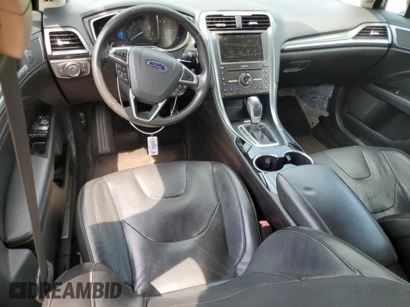 2016 Ford Fusion Titanium with VIN 3FA6P0D91GR108240, listed as a Copart auction lot 57614835 with 143,316 mi miles and Salvage title. Bid and sale history available at DreamBid. Image 8.