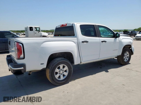 2018 GMC Canyon 2WD with VIN 1GTG5BEAXJ1328616, listed as a Copart auction lot 52896295 with 92,603 mi miles and Salvage Title. Bid and sale history available at carsss.com. Image 3.