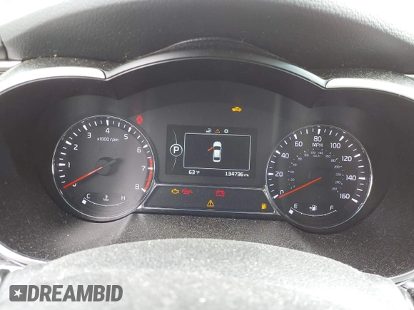 2014 Kia Optima SXL Turbo with VIN 5XXGR4A66EG307497, listed as a IAAI auction lot 42020082 with 134,736 mi miles and . Bid and sale history available at DreamBid. Image 7.