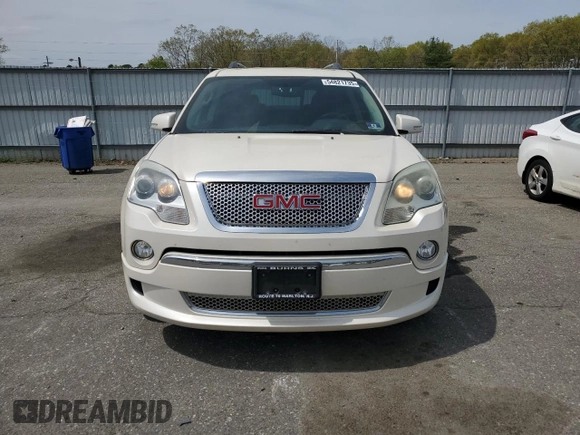 2011 GMC Acadia Denali with VIN 1GKKVTED6BJ342738, listed as a Copart auction lot 54821735 with 148,284 mi miles and Clean Title. Bid and sale history available at carsss.com. Image 5.