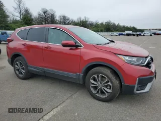 2021 Honda CR-V EX with VIN 5J6RW2H54MA007240, listed as a Copart auction lot 59720135 with 39,199 mi miles and Salvage title. Bid and sale history available at DreamBid. Image 4.