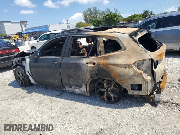 2022 BMW X3 sDrive30i with VIN 5UX43DP05N9K34156, listed as a Copart auction lot 51316835 with Not Provided miles and Salvage Title. Bid and sale history available at DreamBid. Image 2.