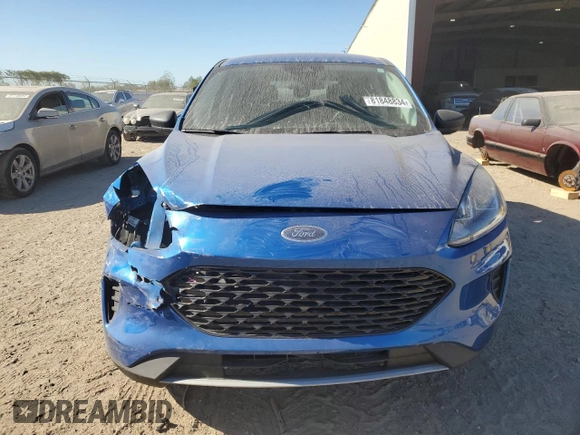 2021 Ford Escape S with VIN 1FMCU9F65MUA94498, listed as a Copart auction lot 81848834 with 29,848 mi miles and Salvage Title. Bid and sale history available at DreamBid. Image 5.
