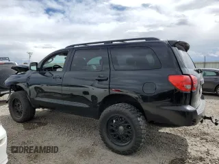 2010 Toyota Sequoia SR5 with VIN 5TDBY5G15AS032275, listed as a Copart auction lot 48418845 with 0 mi miles and Salvage Title. Bid and sale history available at carsss.com. Image 2.