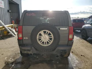 2009 Hummer H3 SUV Luxury with VIN 5GTEN13E098101728, listed as a Copart auction lot 87084234 with 284,893 mi miles and Salvage Title. Bid and sale history available at carsss.com. Image 6.