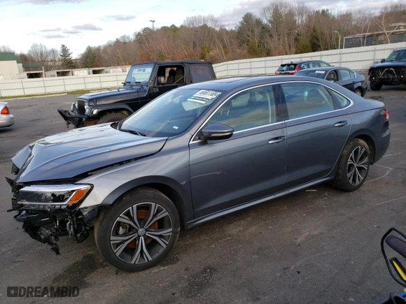 2021 Volkswagen Passat 2.0T SE with VIN 1VWSA7A36MC002263, listed as a Copart auction lot 70188012 with 39,597 mi miles. Bid and sale history available at carsss.com. Image 1.