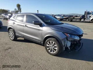 2021 Nissan Rogue Sport S with VIN JN1BJ1AV1MW567524, listed as a Copart auction lot 46496855 with 75,883 mi miles and Salvage Title. Bid and sale history available at carsss.com. Image 4.