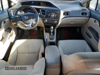 2015 Honda Civic Sedan LX with VIN 19XFB2F54FE041024, listed as a Copart auction lot 48108275 with 117,243 mi miles and Salvage Title. Bid and sale history available at carsss.com. Image 8.