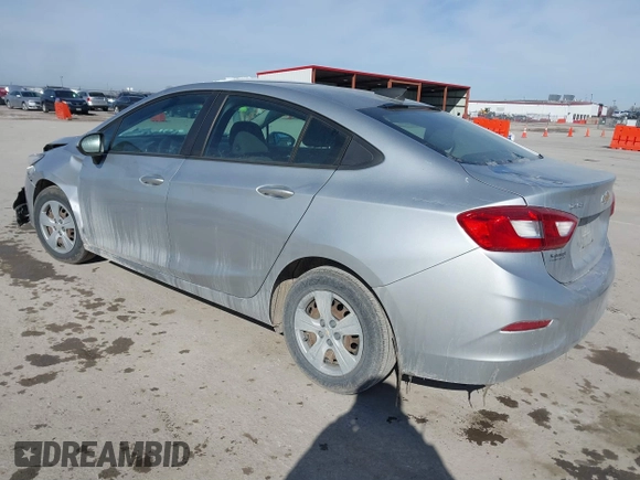2018 Chevrolet Cruze LS with VIN 1G1BC5SM9J7129241, listed as a IAAI auction lot 41589811 with 66,721 mi miles and . Bid and sale history available at DreamBid. Image 3.
