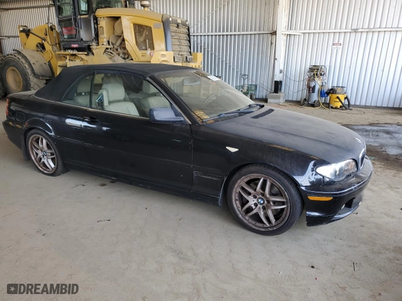 2004 BMW 3 Series 330Ci with VIN WBABW53464PL43778, listed as a Copart auction lot 48219235 with 103,671 mi miles and Salvage Title. Bid and sale history available at carsss.com. Image 4.