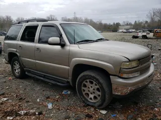 2003 Chevrolet Tahoe LT with VIN 1GNEK13Z93R197659, listed as a Copart auction lot 47641025 with 277,748 mi miles and Salvage Title. Bid and sale history available at carsss.com. Image 4.