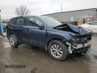 2024 Honda CR-V LX with VIN 7FARS4H24RE006272, listed as a Copart auction lot 43587515 with 21,049 mi miles and Salvage Title. Bid and sale history available at DreamBid. Image 4.