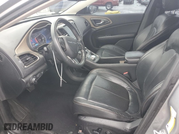 2015 Chrysler 200 C with VIN 1C3CCCCG7FN647042, listed as a Copart auction lot 51930455 with 148,966 mi miles and Salvage Title. Bid and sale history available at carsss.com. Image 7.
