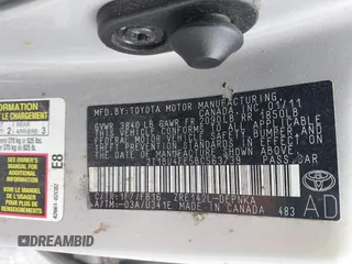 2011 Toyota Corolla L with VIN 2T1BU4EE5BC563739, listed as a IAAI auction lot 42188983 with 192,801 mi miles and . Bid and sale history available at carsss.com. Image 9.