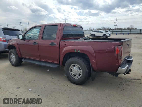 2008 GMC Canyon SLE1 with VIN 1GTDT33E288186865, listed as a Copart auction lot 50036795 with 107,581 mi miles and Salvage Title. Bid and sale history available at carsss.com. Image 2.